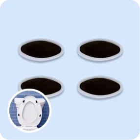 Universal Toilet Seat Bumpers