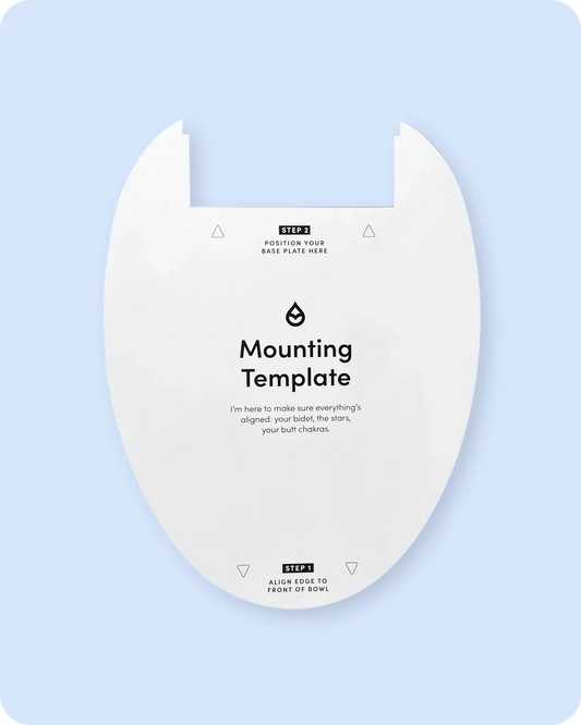 Elongated Mounting Template for Wave/Oasis