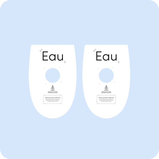 Mounting Template for Eau by TUSHY